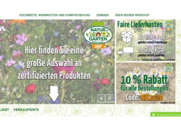 Natur im Garten Gütesiegel online SHOP