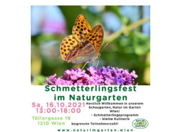 Schmetterlingsfest 2021 im Naturgarten