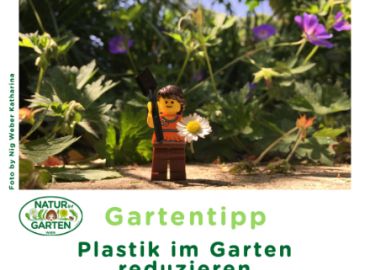 Plastik im Garten reduzieren